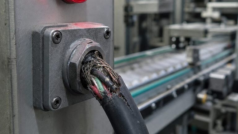 Ein Kabelausfall kann die Produktion stoppen oder Anlagen beschädigen.